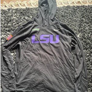 Nike Military LSU Drifit  Long sleeve hoodie Shirt